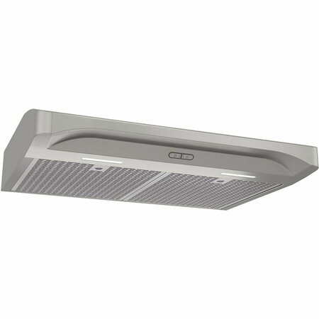 ALMO Elite 36-Inch Stainless Steel Under-Cabinet Convertible Range Hood with LED Lighting, 375 CFM ALT236SS